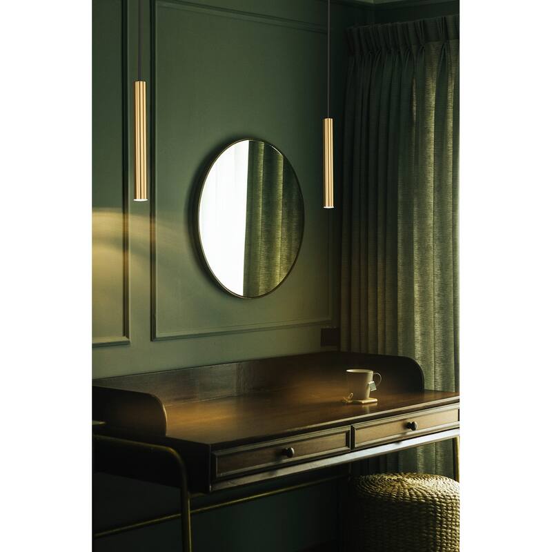 Z-Lite 919MP12-LED Forest 5" Wide LED Mini Pendant