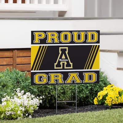 Appalachian State University 24" x 18" Graduation Coroplast Outdoor Yard Sign