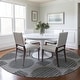 preview thumbnail 40 of 47, Premium Washable Super Soft Contemporary Geo Mayfield Rug Shadow - 8' x 8' - Round