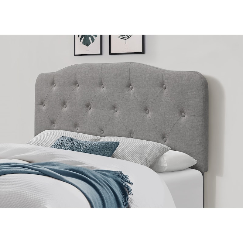 Angela Button-tufted Adjustable Headboard
