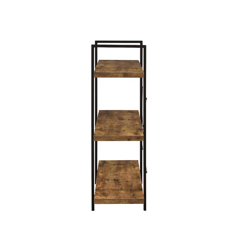 Niagara Antique Nutmeg 3tier Open Back Bookcase Bed Bath & Beyond