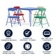 preview thumbnail 3 of 36, Kids 5-Piece Classroom Folding Table and Chairs Set