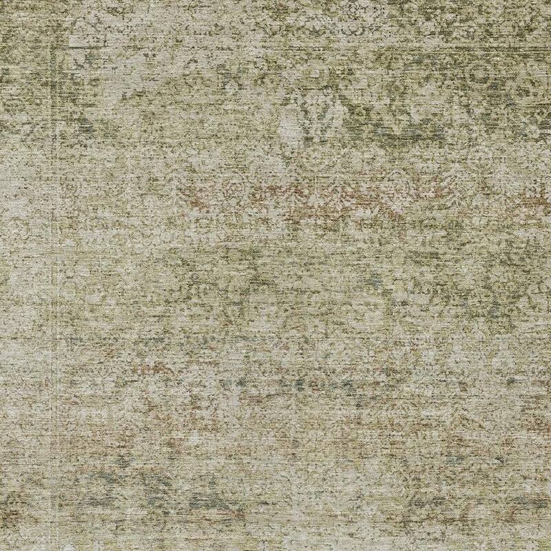 HomeRoots Abstract Traditional Rectangle Outdoor Rug