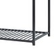 preview thumbnail 4 of 3, Ovi 78 Inch Twin Bunk Bed, Mounted Ladder, Ground Level Platform Bed, Black