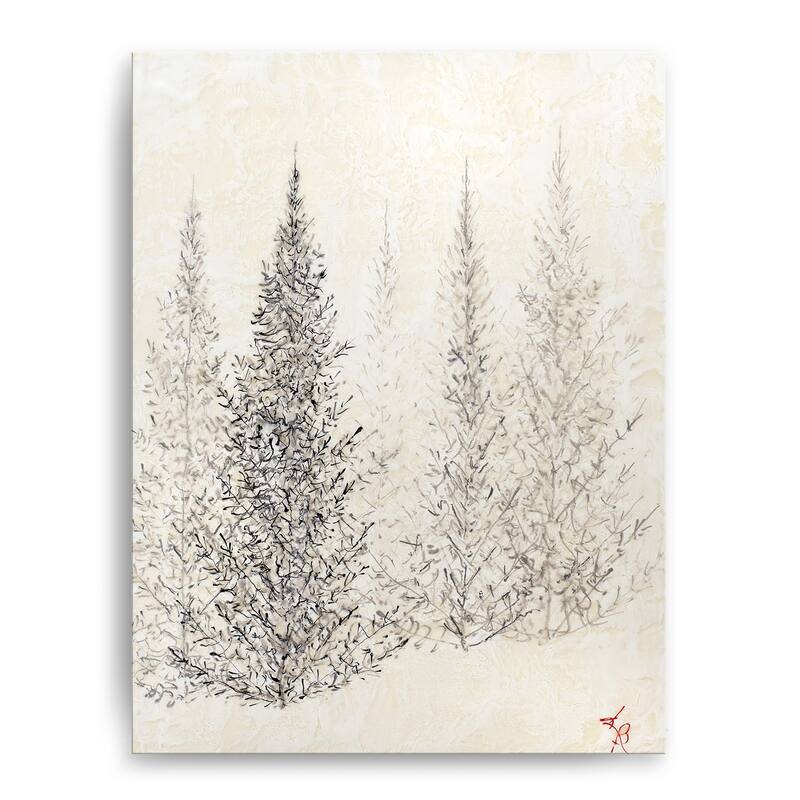 'Monoscape III' Canvas Wall Art by Karen Biery