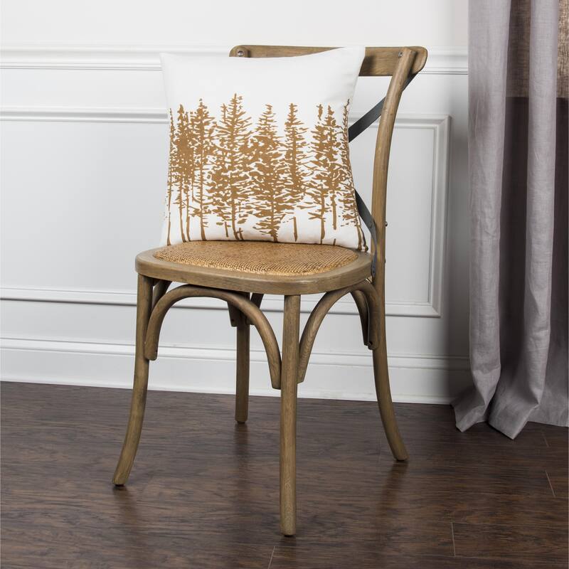 Rizzy Home Urban Tree Design Throw Pillow, 18-inch