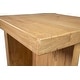 preview thumbnail 5 of 8, Bridges Reclaimed Elm Side Table, Natural