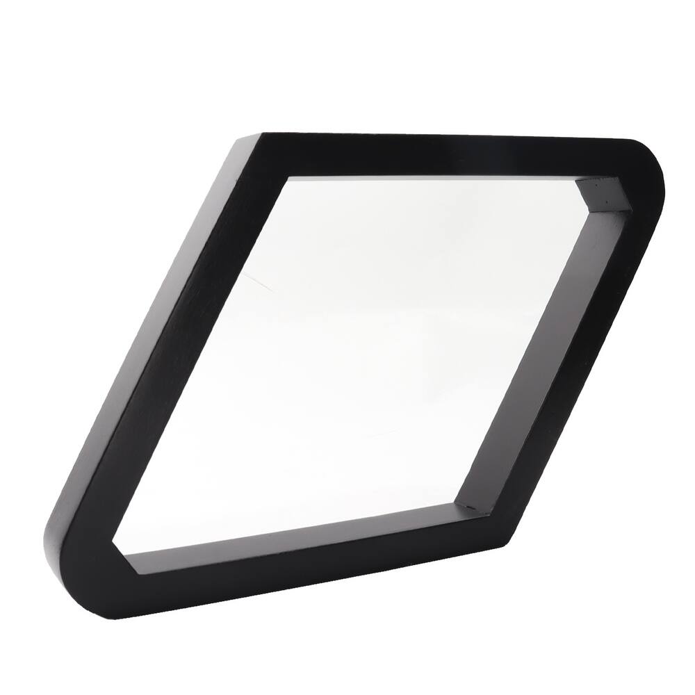 GSE™ Heavy-Duty Black Solid Wood Billiard 8-Ball Triangle/9-Ball Diamond Pool Ball Racks for 2-1/4" Pool Balls