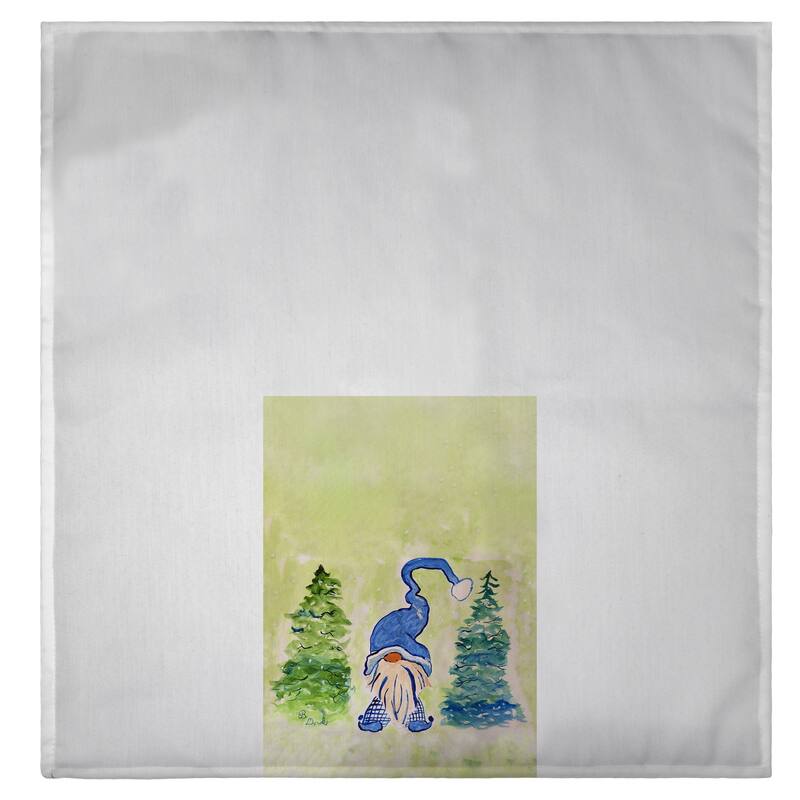 Gnome & Christmas Trees Guest Towel - 20x20