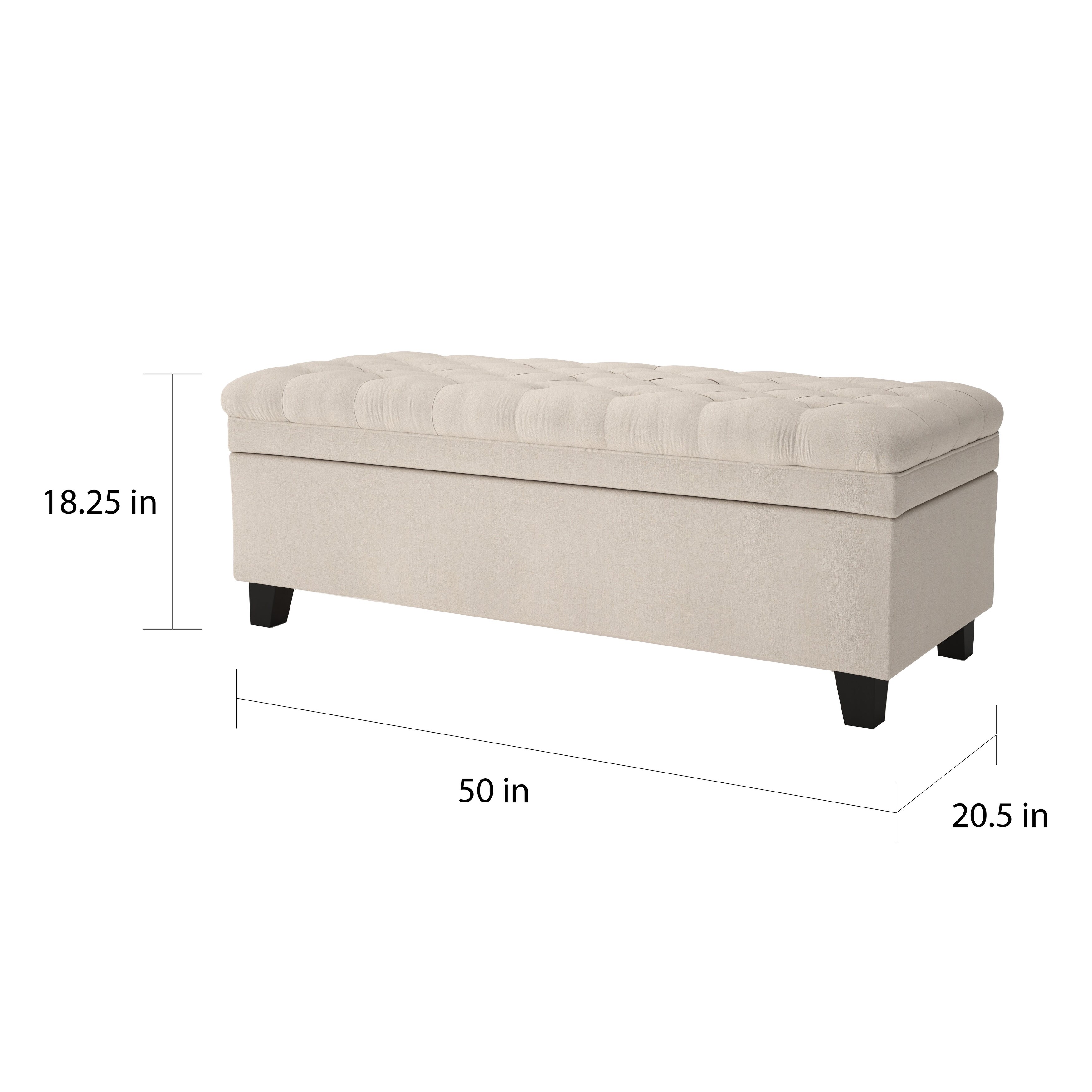 Hastings Tufted Fabric Storage Bench By Christopher Knight Home On Sale Overstock 20603211 Simplify storage bench, shoe rack, ottoman, tufted, padded seating for entryway, bedroom, closet & hallway, grey. hastings tufted fabric storage bench by christopher knight home