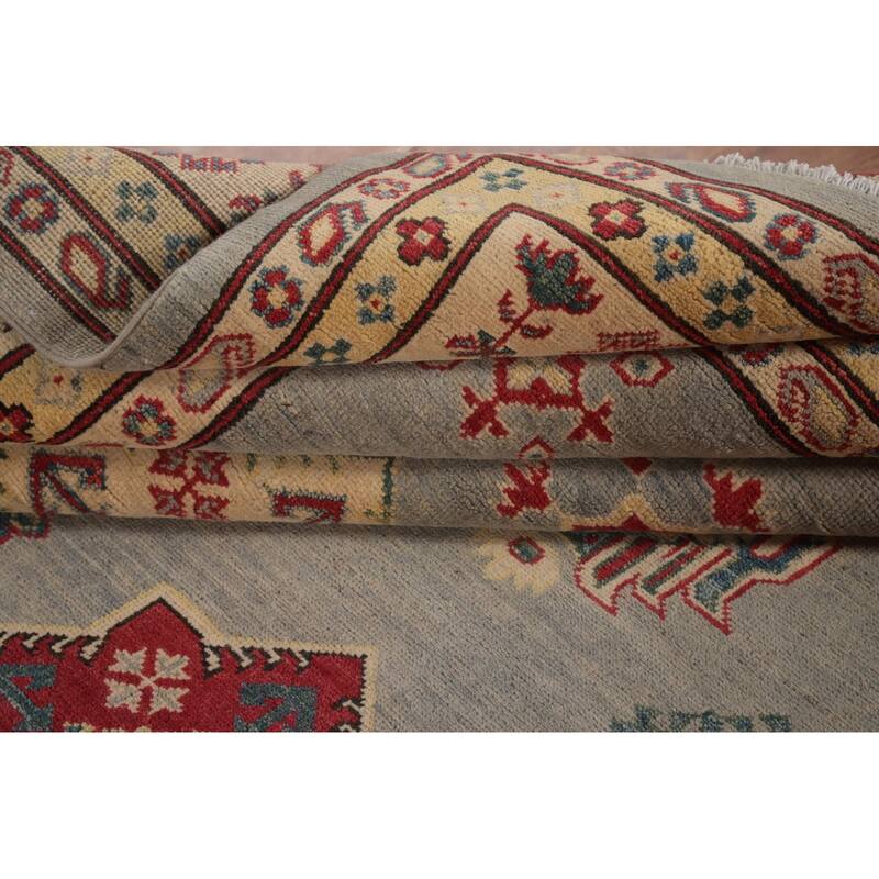 Kazak Area Rug Handmade Wool Carpet - 8'2" x 10'3"