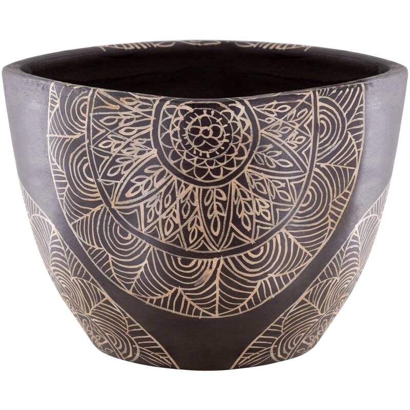 Artistic Weavers Gene Terracotta Mandala Indoor Planter