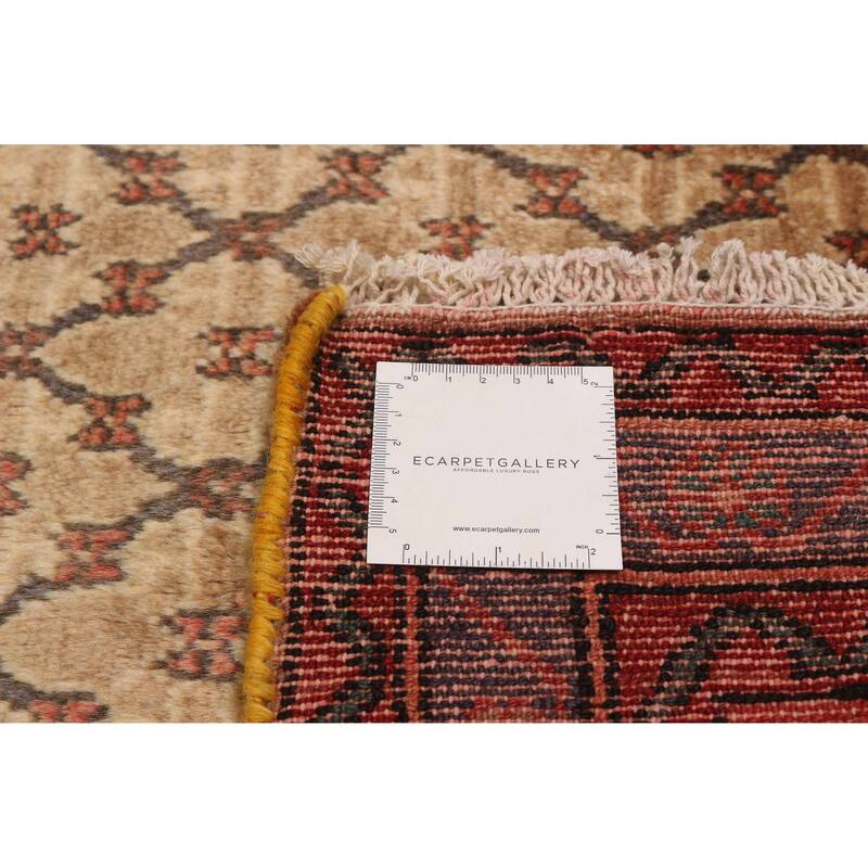 ECARPETGALLERY Hand-knotted Andelz Brown Wool Rug - 3'2 x 6'2