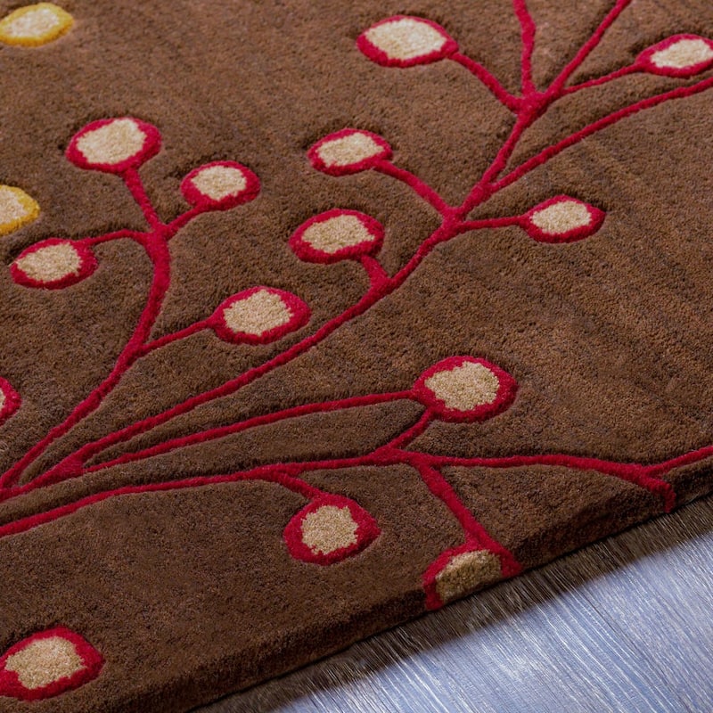Livabliss Athena French Country Floral & Botanical Hand Tufted Area Rug