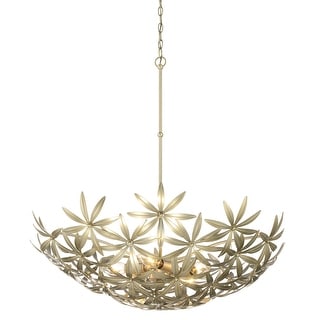 Minka Lavery 2148 Flower Child 5 Light 30" Wide Bowl Pendant