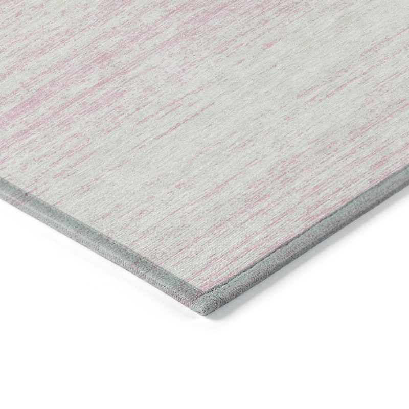 Machine Washable Indoor/ Outdoor Chantille Ombre Stripes Rug