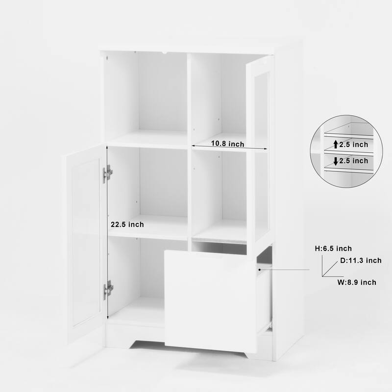 Cabinet with Glass Doors