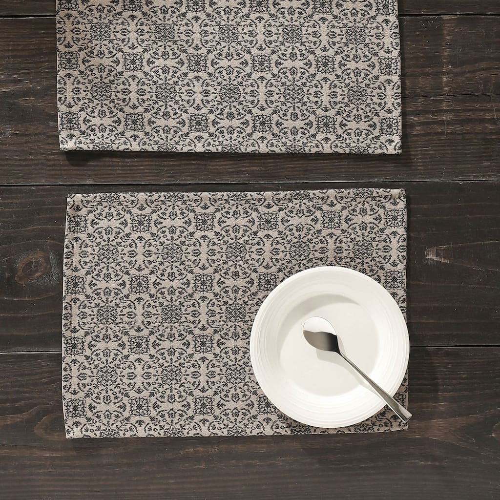 Custom House Jacquard Placemat Set of 2 13x19