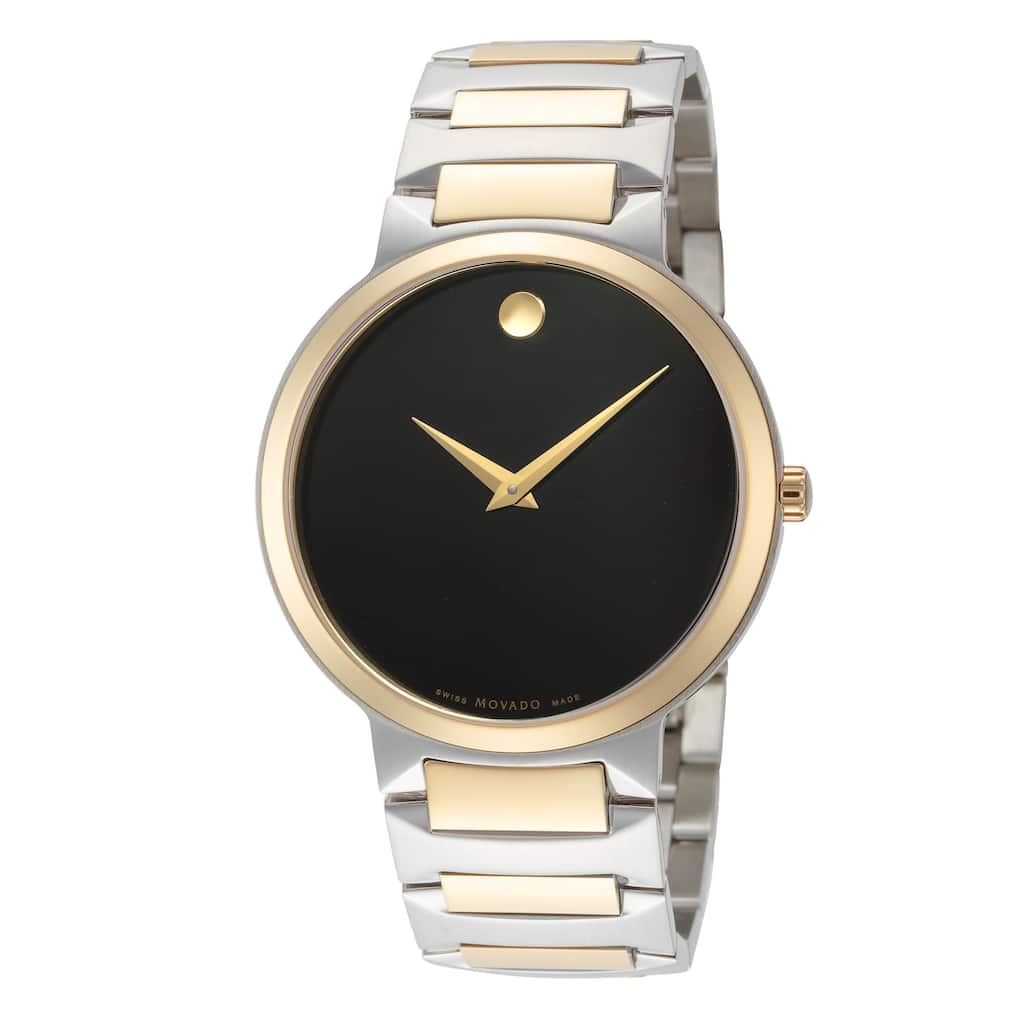 Movado Men's Temo 38mm Quartz Watch 0607293 - Gold - N/A