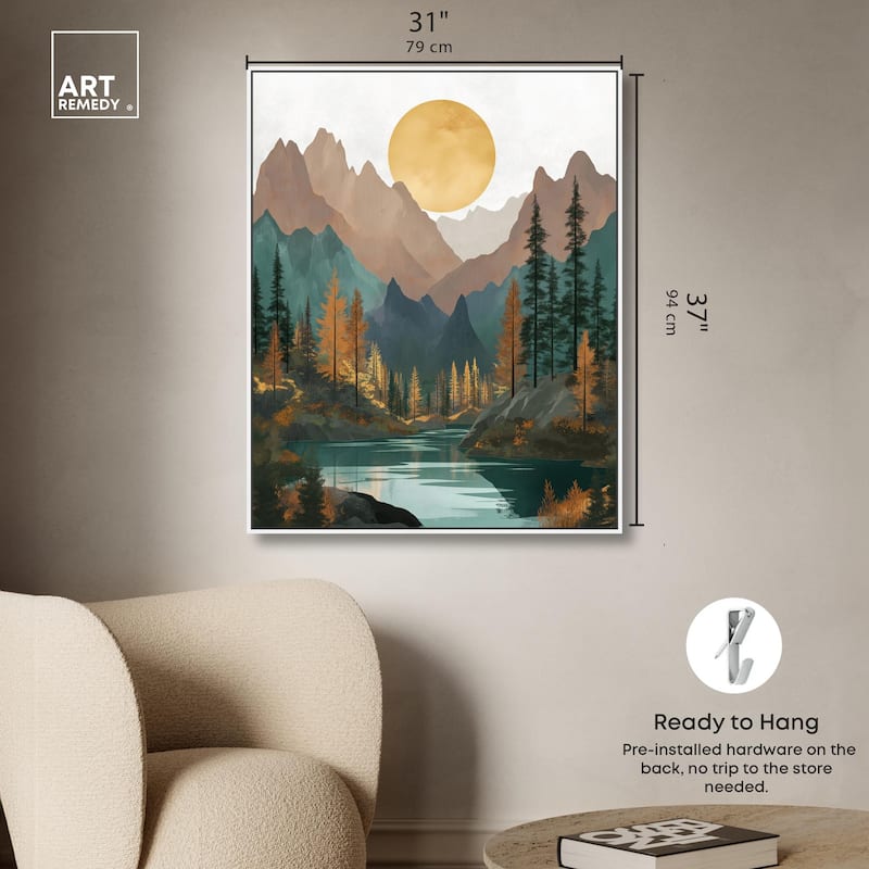 Secrets of the Lake II Canvas by Art Remedy