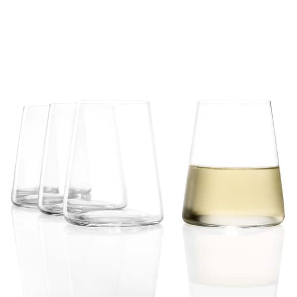 Stölzle Experience White Wine Glasses – Set Of 6 Lead-Free Crystal Glasses, 12.25 Oz Each