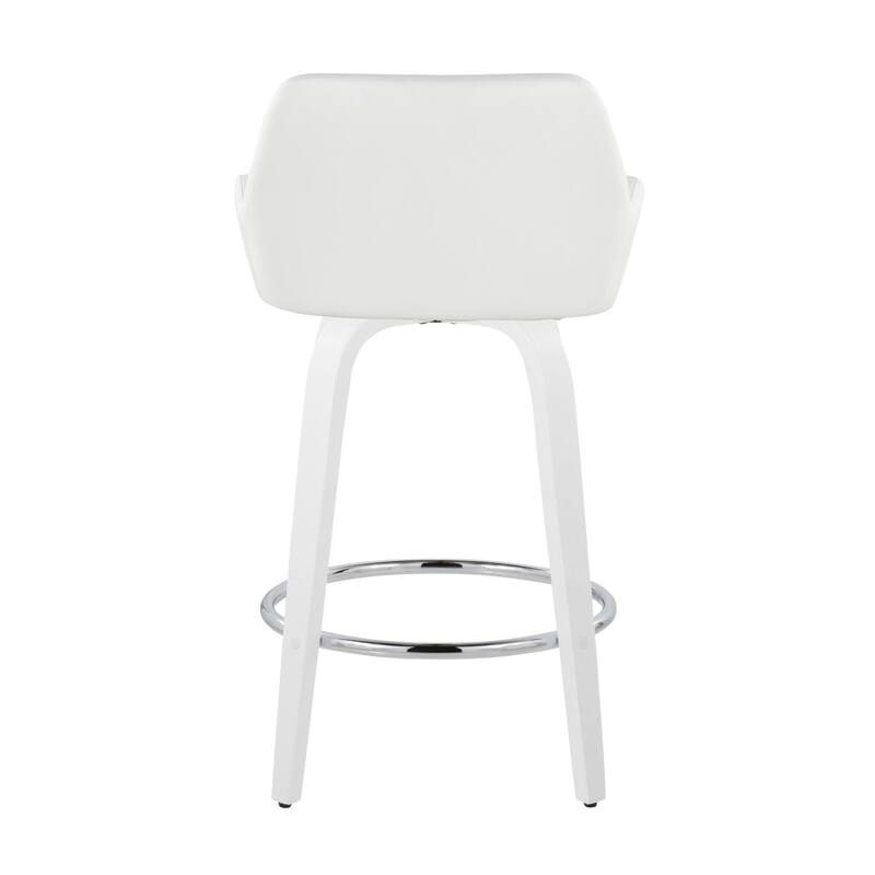 Daniella 26" Fixed-Height Counter Stool - Set of 2