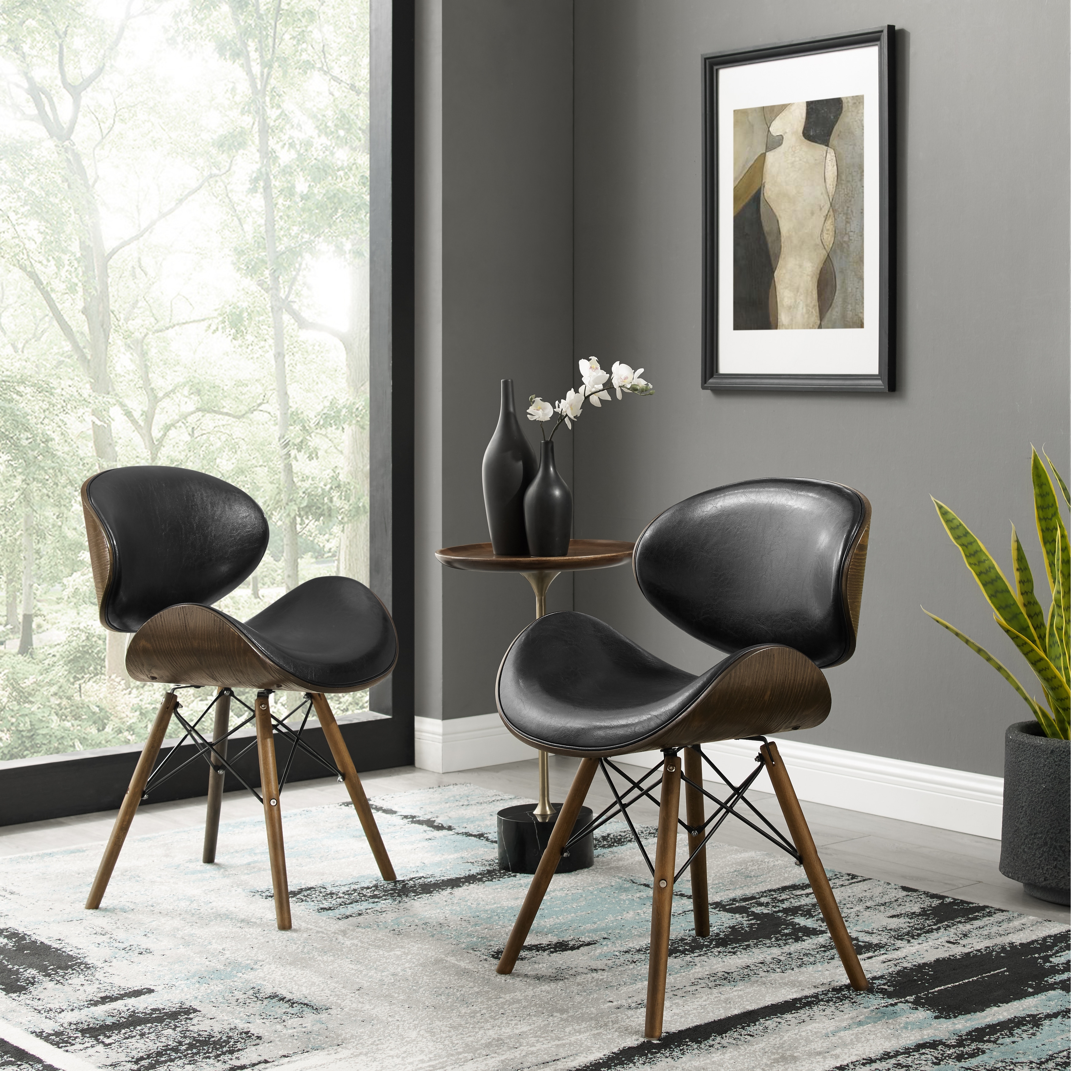 Corvus Madonna Mid-century Accent Chair - Overstock - 20882543