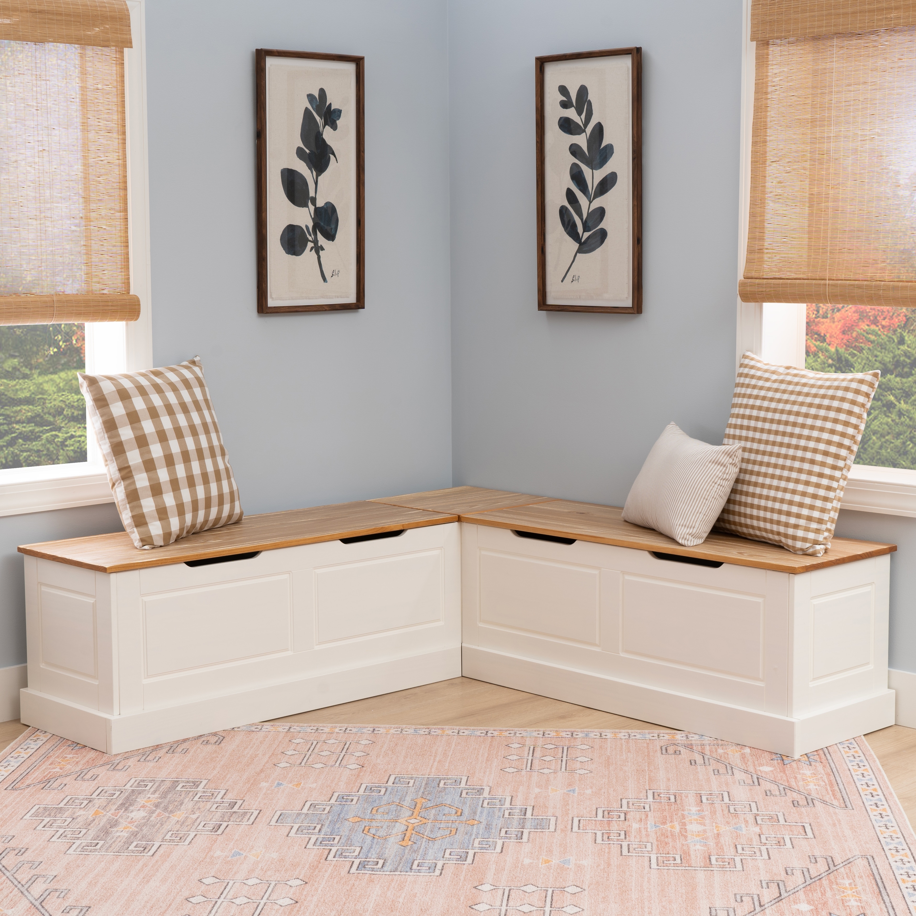 Backless breakfast nook bench discount