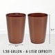 preview thumbnail 56 of 60, HOLD N’ STORAGE - Set of 2 Small Trash Can with Open Top for Compact and Tight Spaces – 1.58 Gallon Capacity
