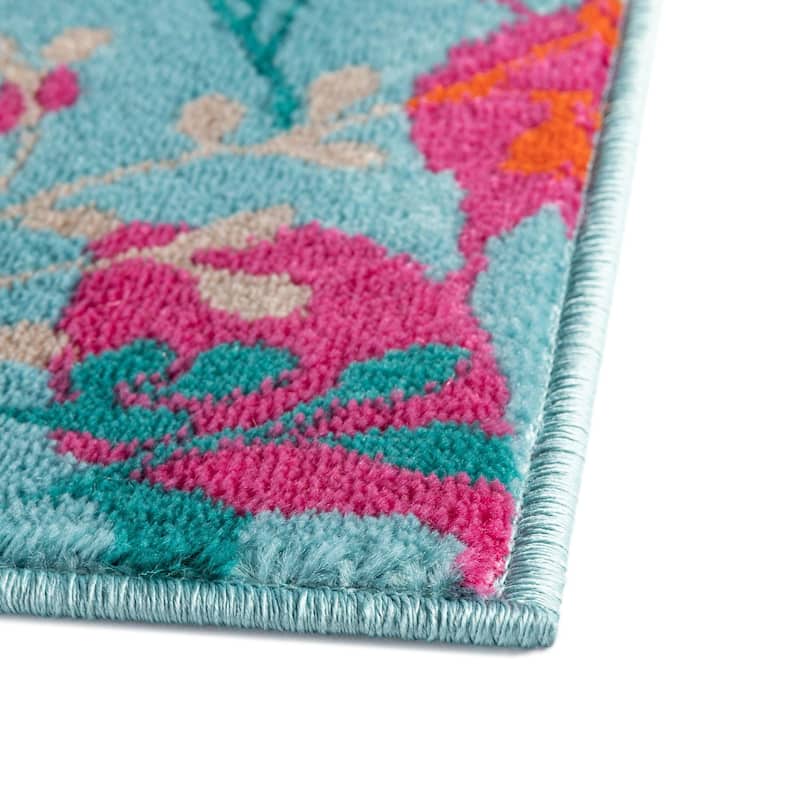 Contemporary Chorisia Collection Area Rug