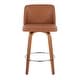 preview thumbnail 78 of 78, Carson Carrington Vallberga 26" Upholstered Counter Stool (Set of 2)
