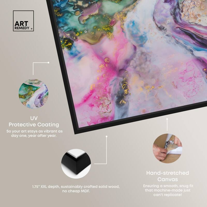 Noir Pulse II Canvas by Art Remedy