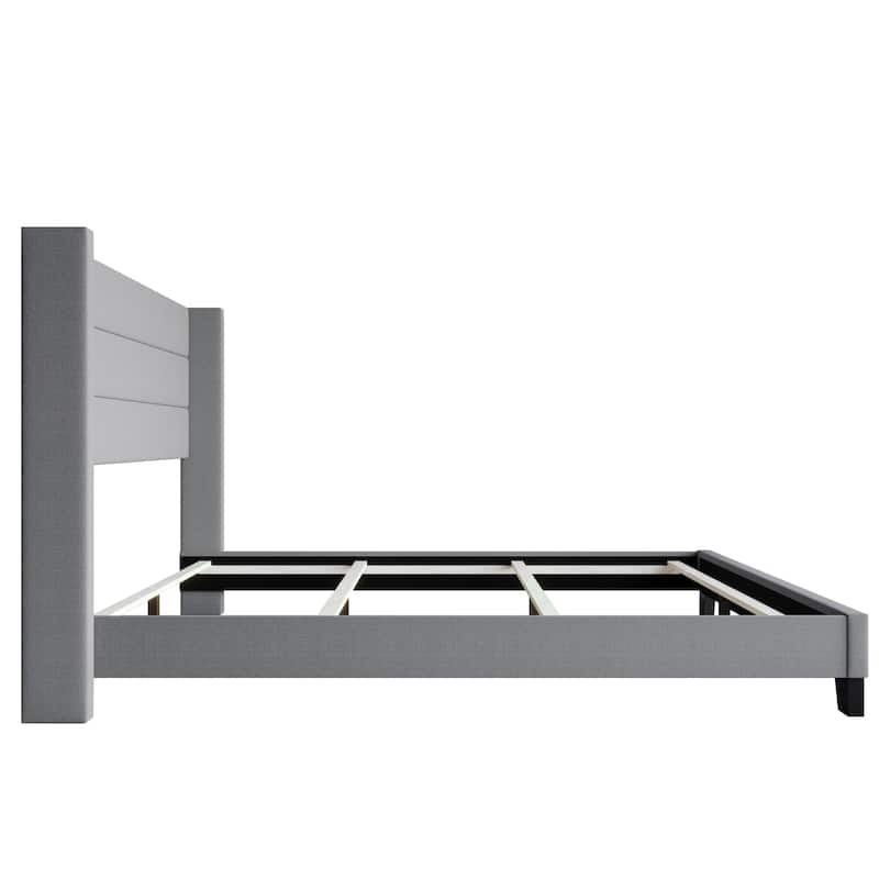 Clayfell Niles Upholstered Panel Bed