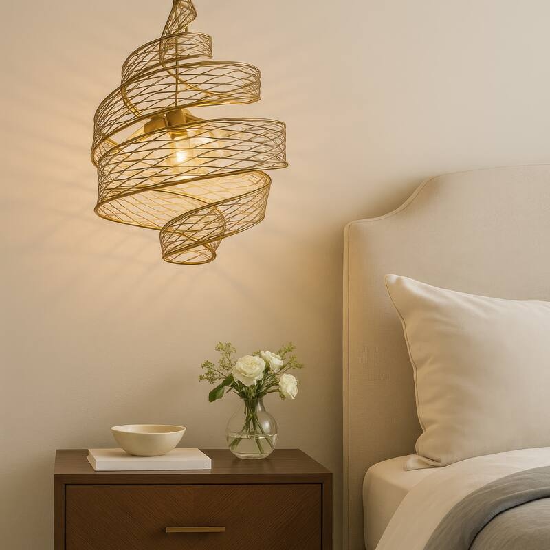 Varaluz Flow 3-Light Twist Pendant