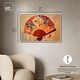 preview thumbnail 38 of 60, Spaniard Fan Canvas Glam Livingroom Wall Art by Art Remedy