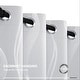 preview thumbnail 78 of 112, Deconovo Silver Wave 52 Width Curtain Panel Pair (2 Panel)