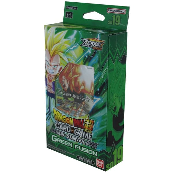 Dragon Ball Super Card Game: Zenkai Starter Deck: Green Fusion - Bed Bath &  Beyond - 40895532