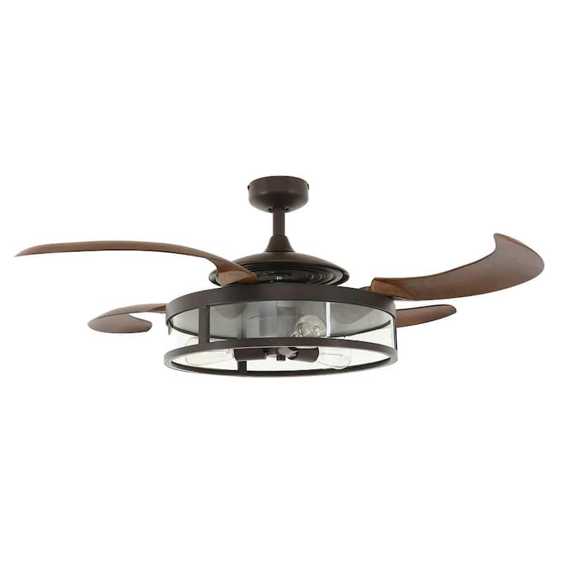 Fanaway Classic Retractable 4-blade 48-inch 3-light AC Ceiling Fan