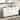 60" Buffet Sideboard w/ Marble Sticker Tabletop & Adjustable Shelves