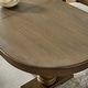 preview thumbnail 4 of 26, Extendable Wooden Dining Table Set with 6 Pieces of Chair Solid Wood Curved Oval for 4-6 People