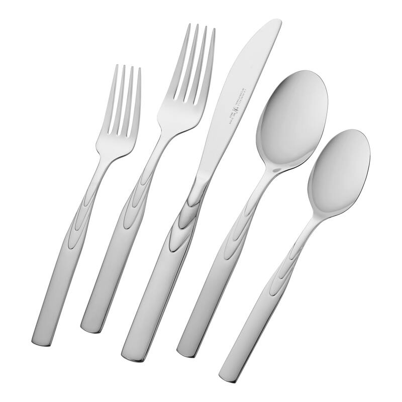 Henckels Rapture 45-Piece Flatware Set - 45-pc - Stainless Steel - 45-pc