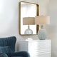 preview thumbnail 12 of 10, Uttermost Crofton Large Iron Bevel Mirror