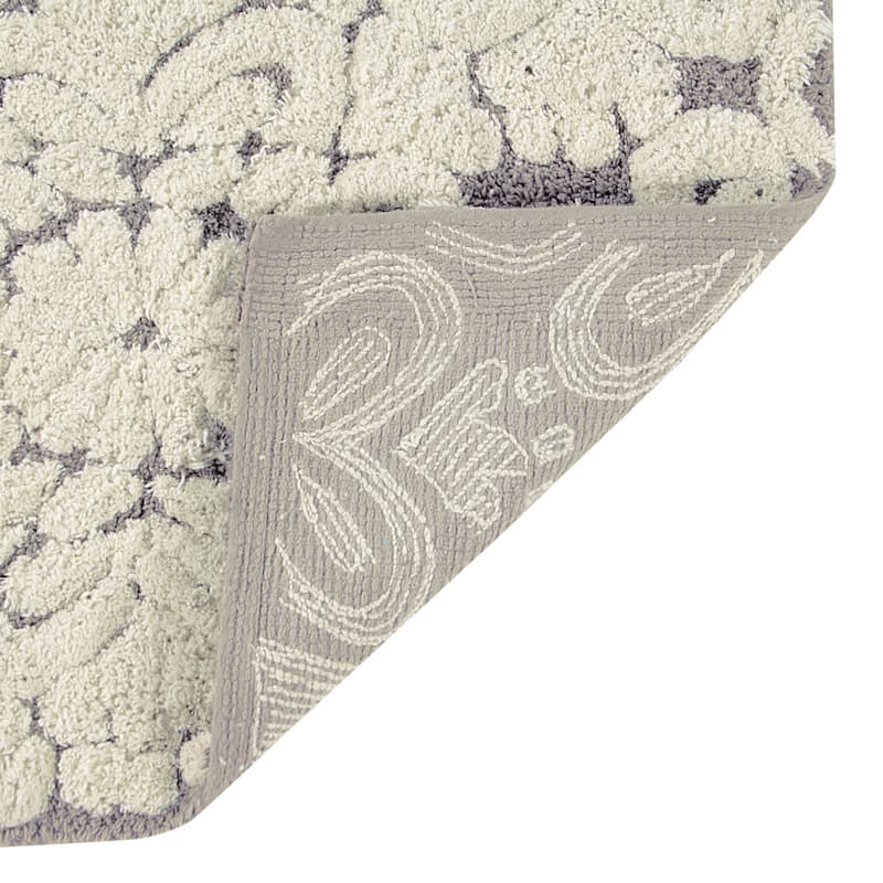 Better Trends Medallion Tufted Bath Mat Rug 100% Cotton