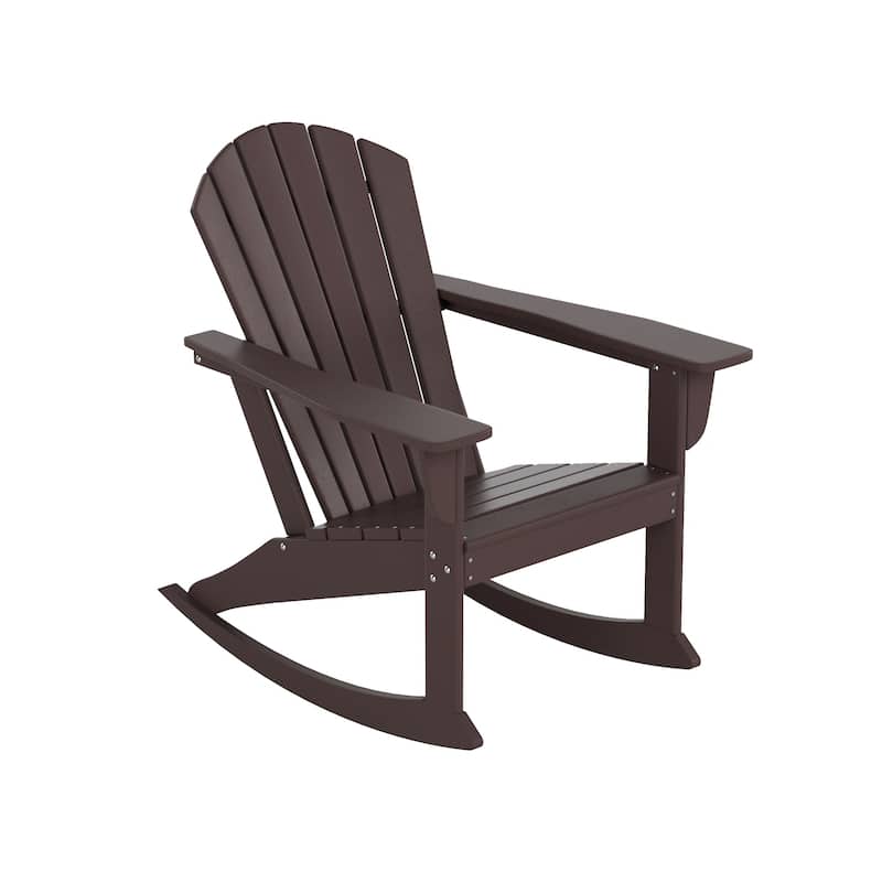 Laguna Hdpe All Weather Outdoor Patio Rocking Chair