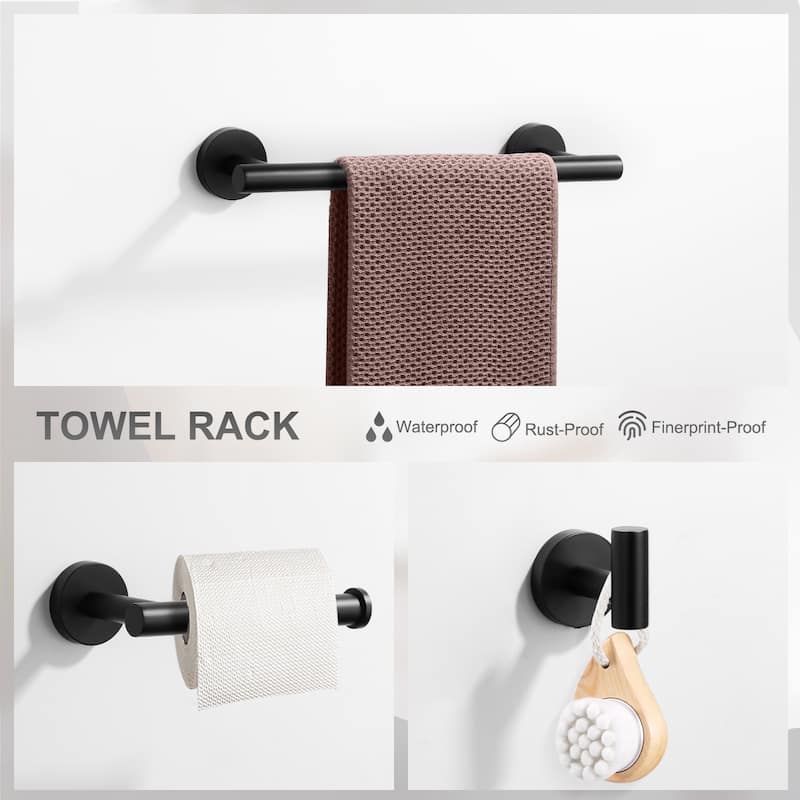 WOWOW 3-Pieces Bathroom Hardware Set
