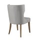 preview thumbnail 14 of 26, Madison Park Fillmore Upholstered Wingback Dining Chair