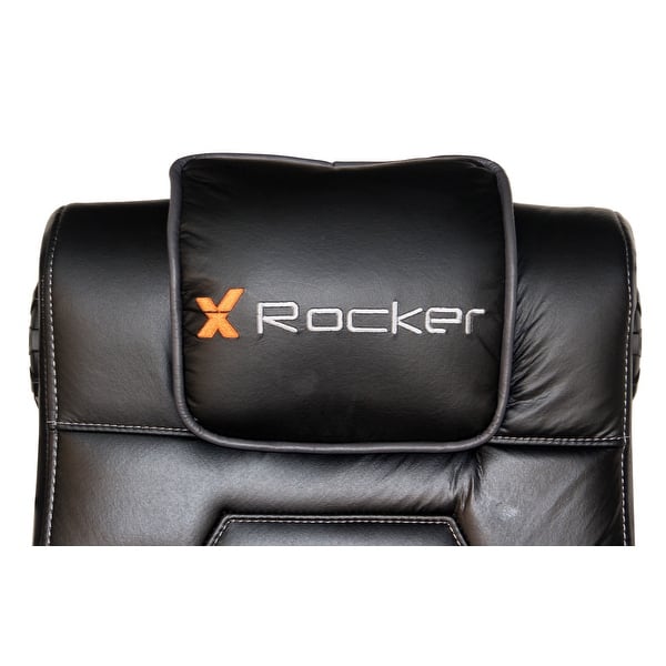X Rocker Pro Series Pedestal 2 1 Black And Grey Gaming Chair Overstock 30296340