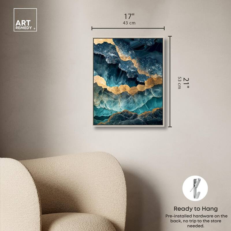 Power Edge II Canvas by Art Remedy