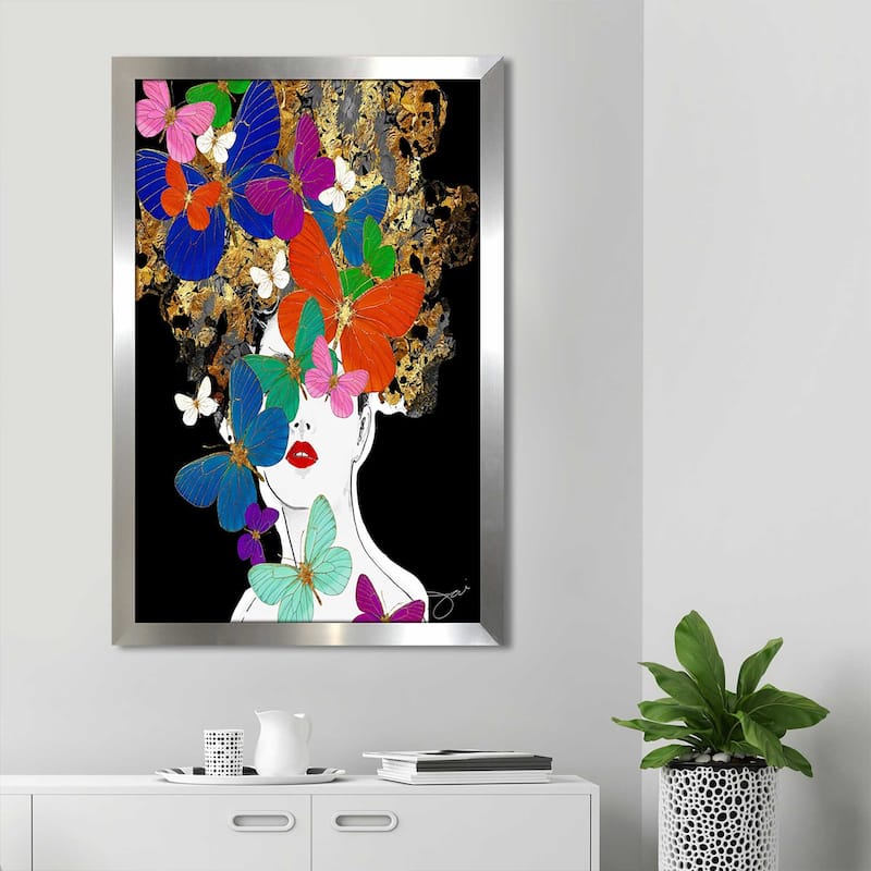 "Butterfly Girl" by Jodi Print on Acrylic