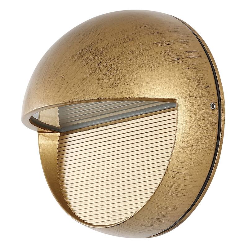 6.25" Outdoor Integrated LED Wall Sconce, by JONATHAN Y
